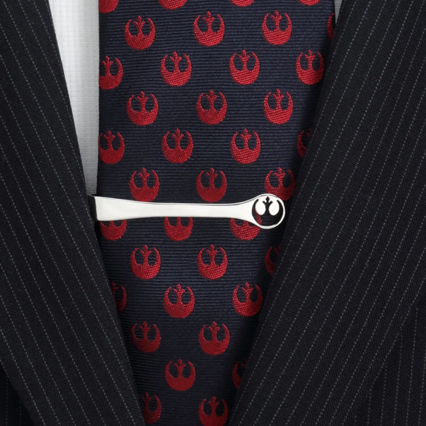 Star Wars Sterling Silver Cutout Rebel Tie Bar