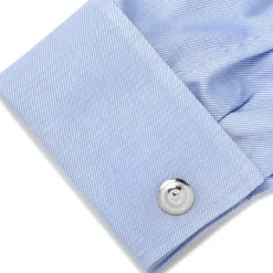 Marvel Sterling Silver 3D Captain America Shield Cufflinks