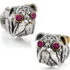 Ox and Bull Trading Co. Sterling Silver English Bulldog Cufflinks