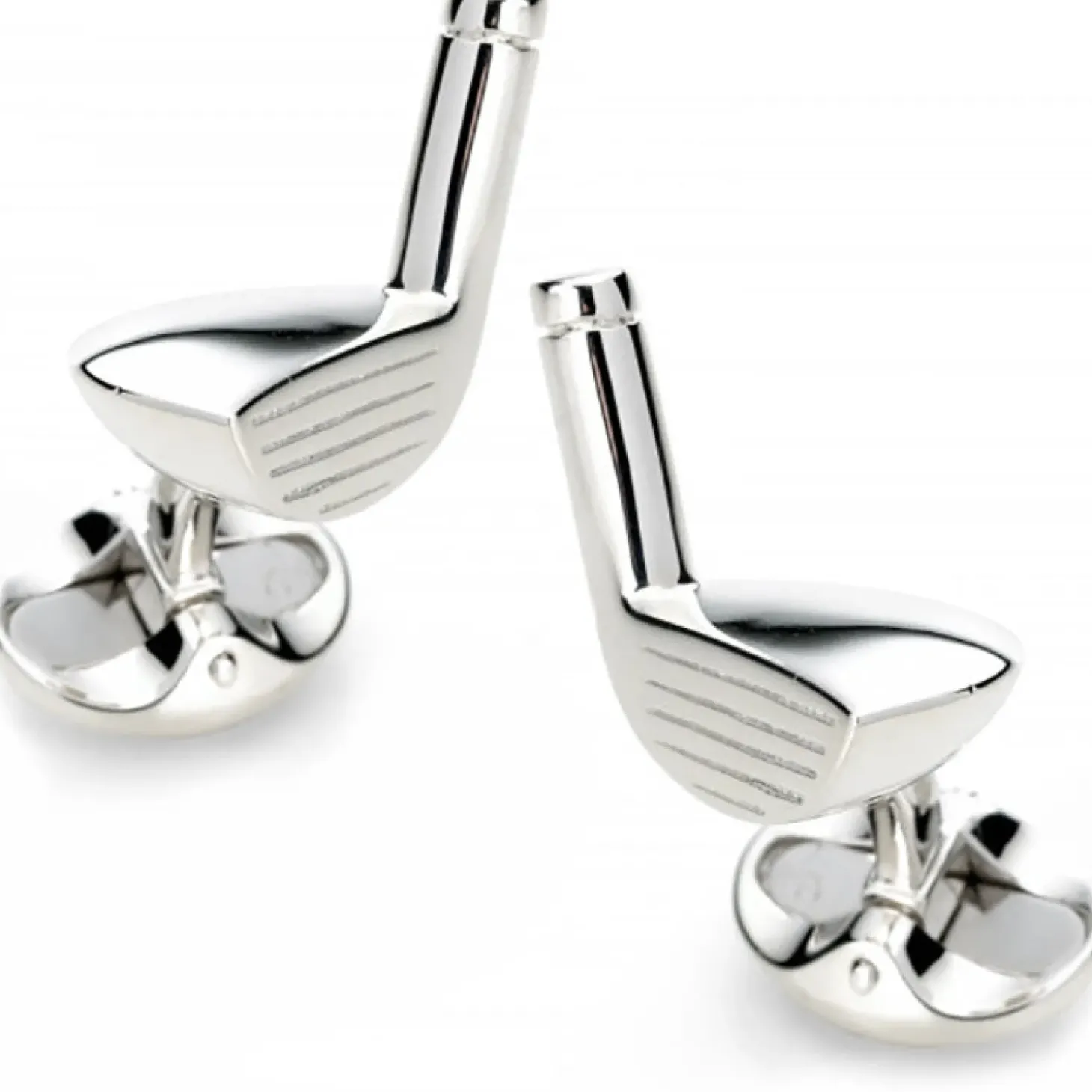 Deakin & Francis Sterling Silver Golf Club Cufflinks
