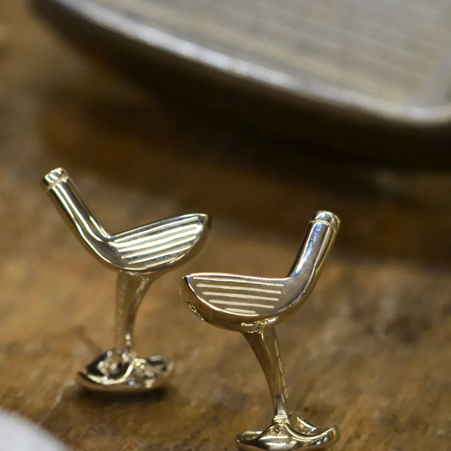 Deakin & Francis Sterling Silver Golf Club Cufflinks