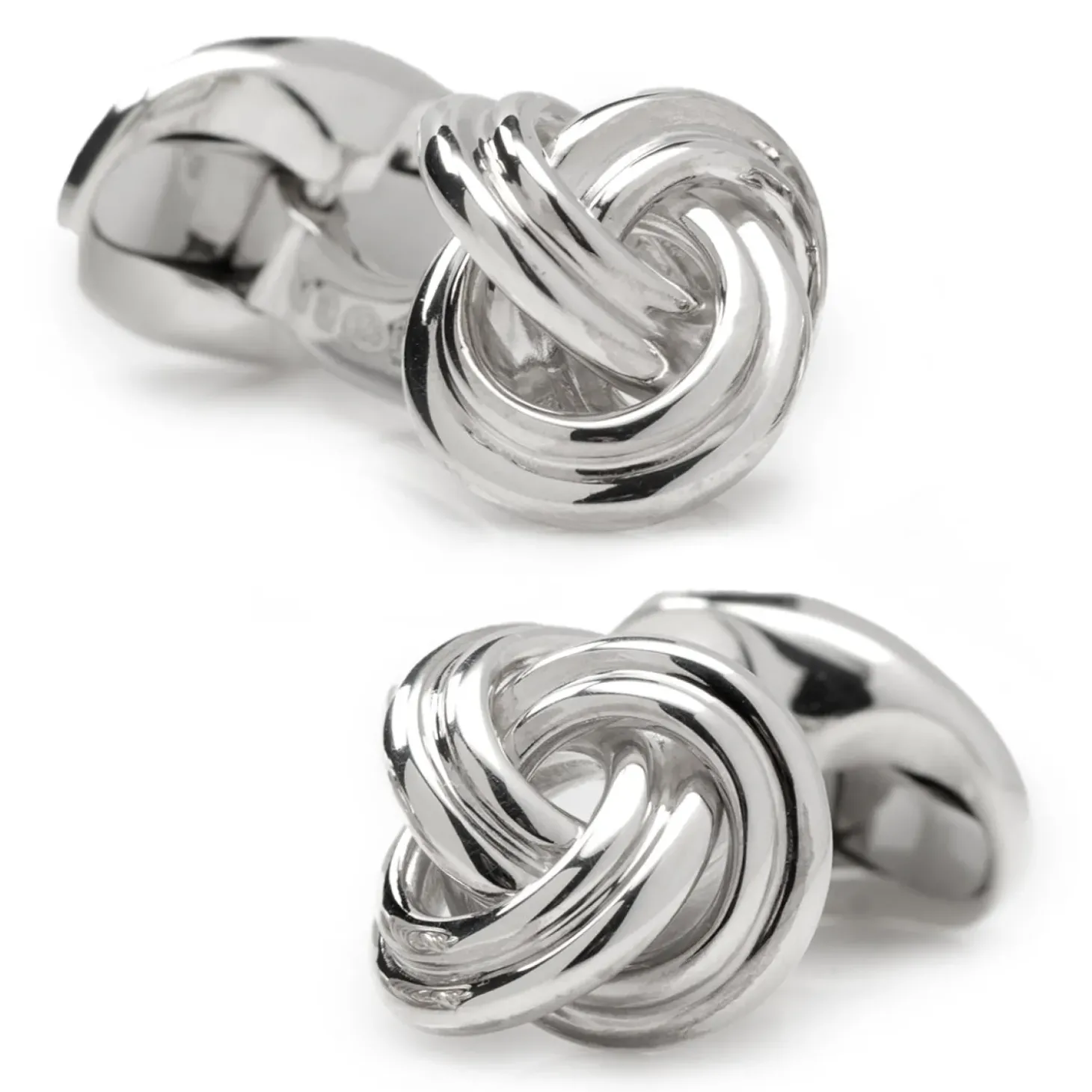 Deakin & Francis Sterling Silver Knot Cufflinks
