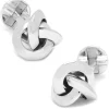 Ox and Bull Trading Co. Sterling Silver Knot Cufflinks