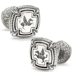 Konstantino Sterling Silver Pegasus Cufflinks