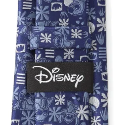 Disney Stitch Blue Tropical Mens Tie