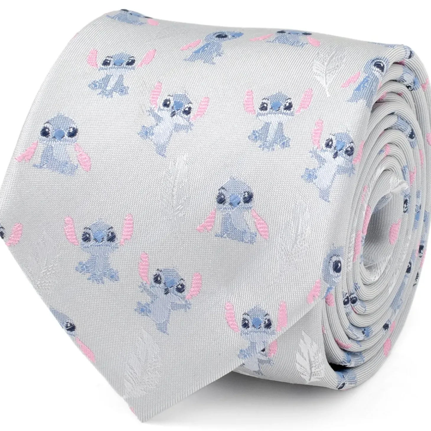 Disney Stitch Gray Men's Tie