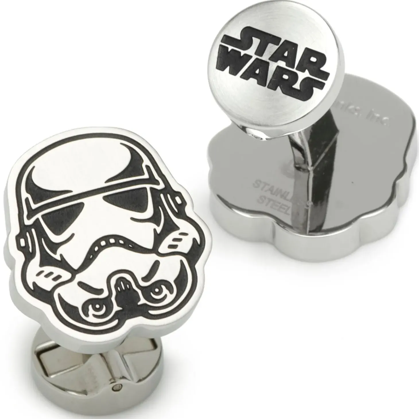 Star Wars Stormtrooper Stainless Steel Cufflinks