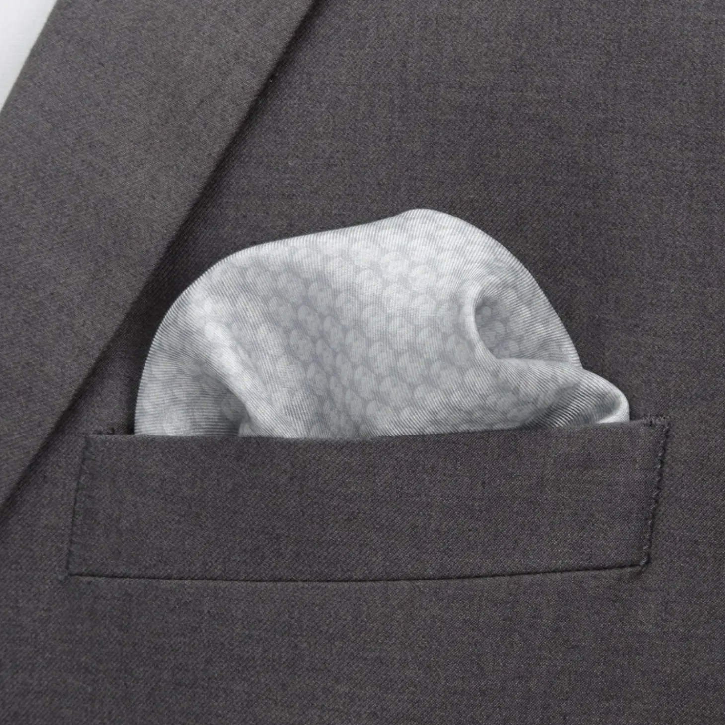 Star Wars Stormtrooper White Silk Pocket Square