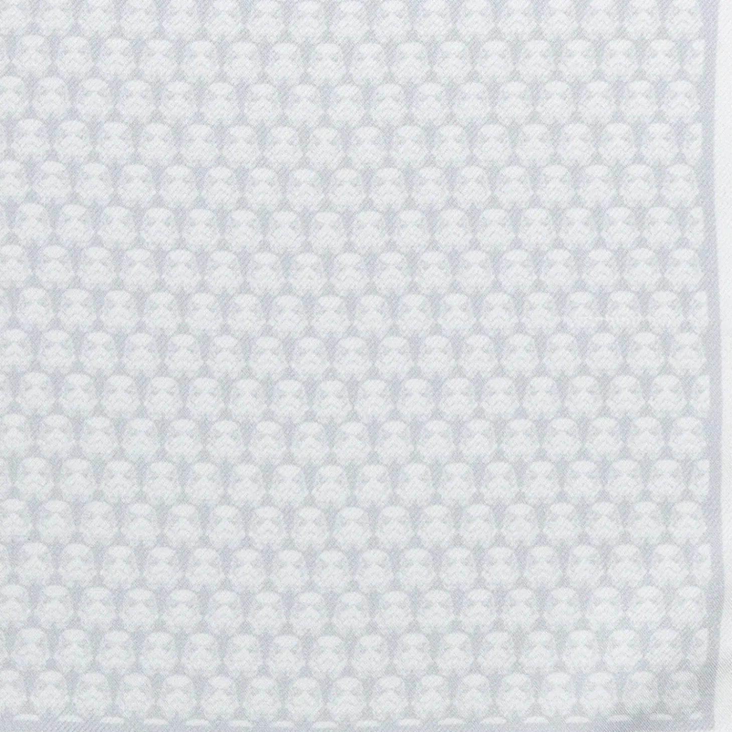 Star Wars Stormtrooper White Silk Pocket Square