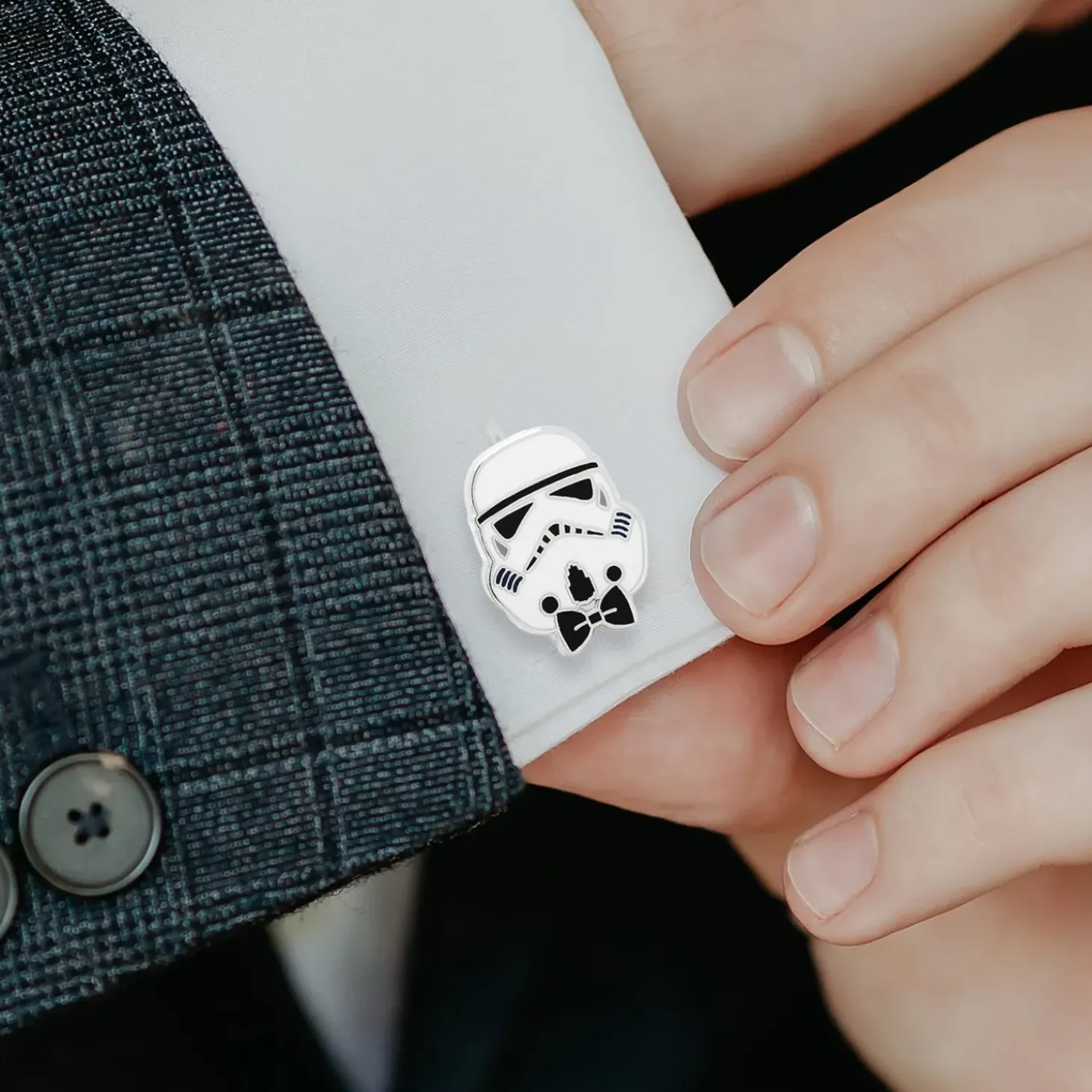 Star Wars Stylish Stormtrooper Cufflinks
