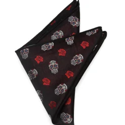Cufflinks, Inc. Sugar Skull Pocket Square