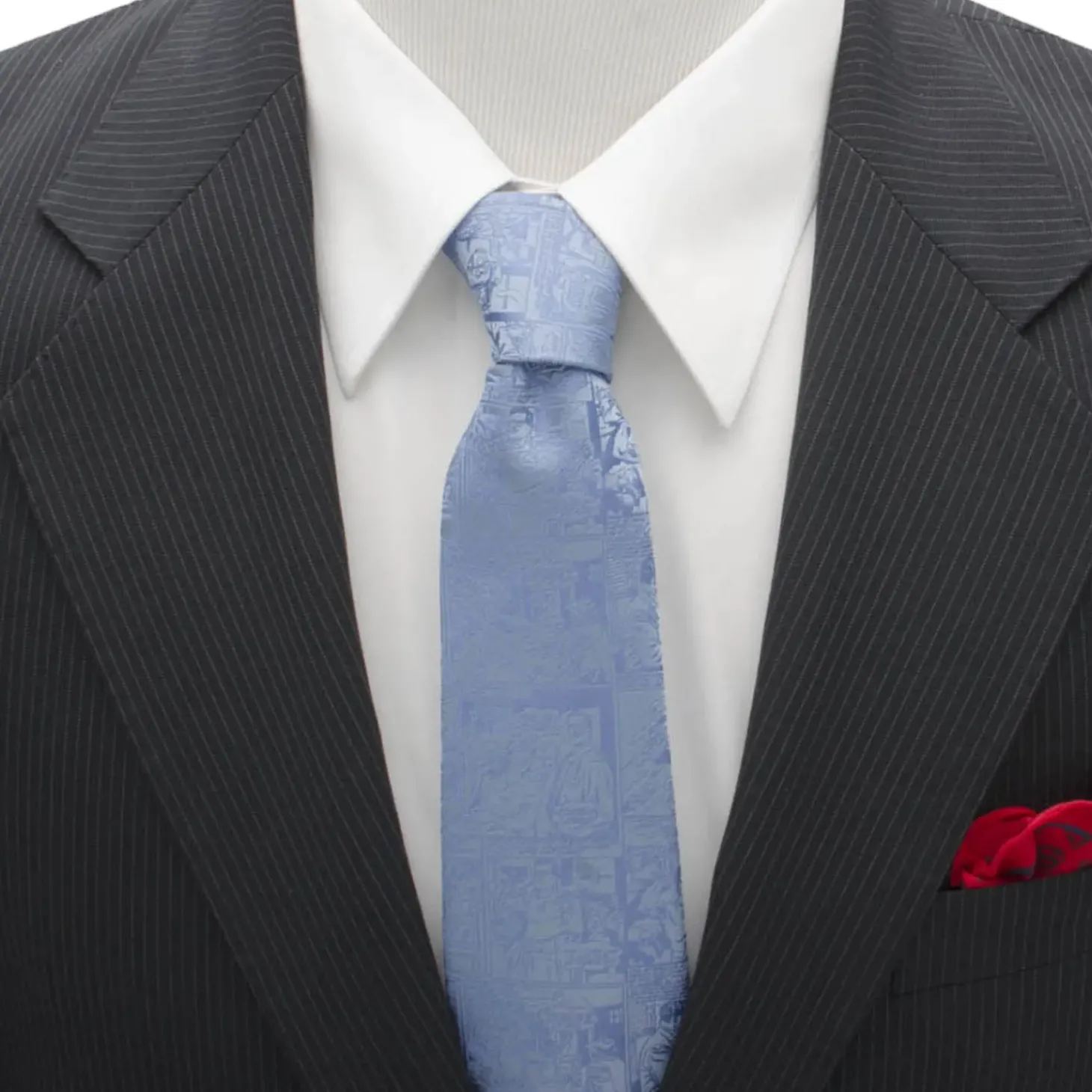 DC Comics Superman Comic Blue Mens Tie