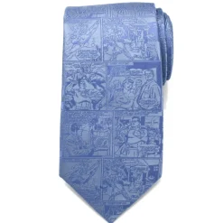 DC Comics Superman Comic Blue Mens Tie
