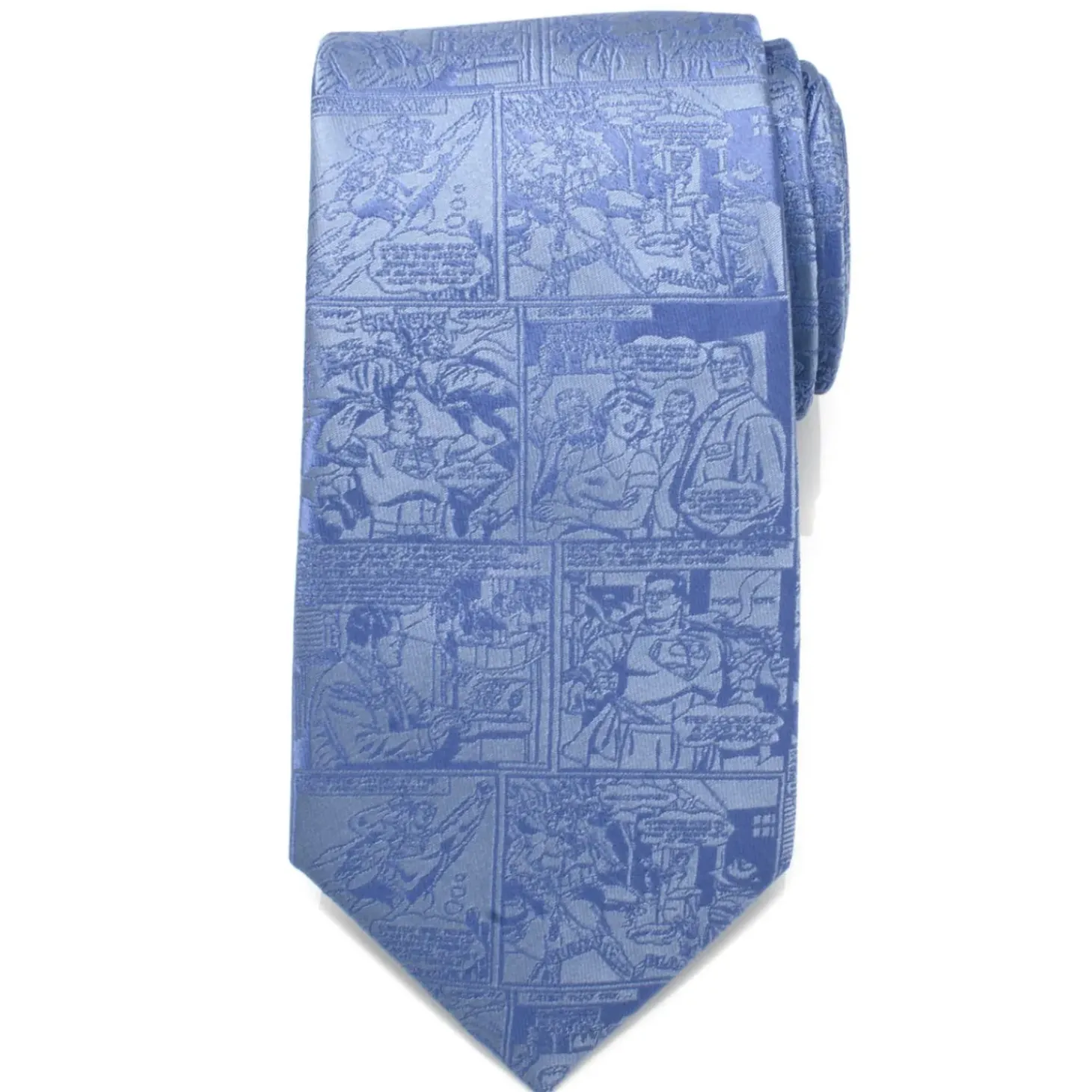 DC Comics Superman Comic Blue Mens Tie