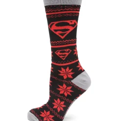 DC Comics Superman Fair Isle Socks