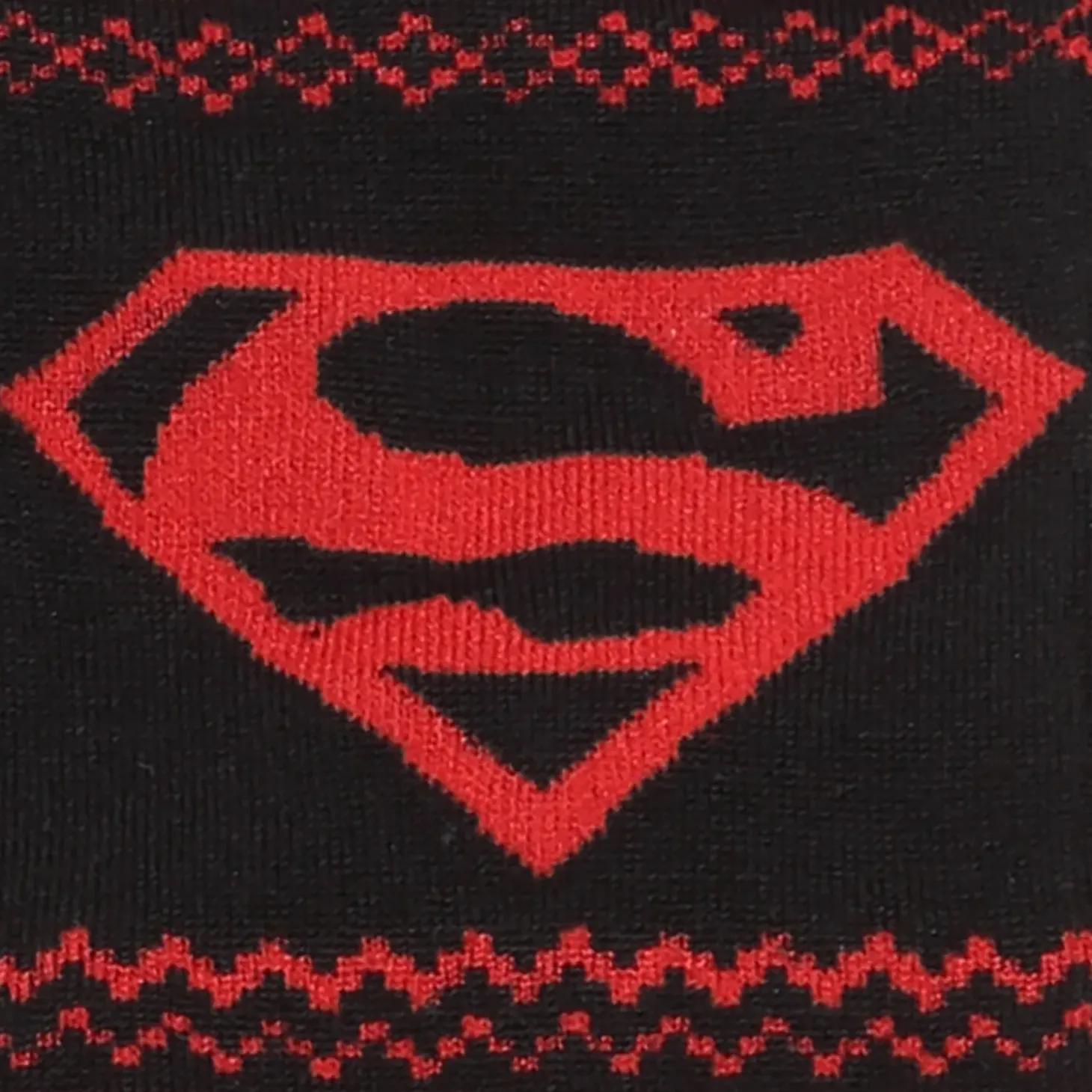 DC Comics Superman Fair Isle Socks