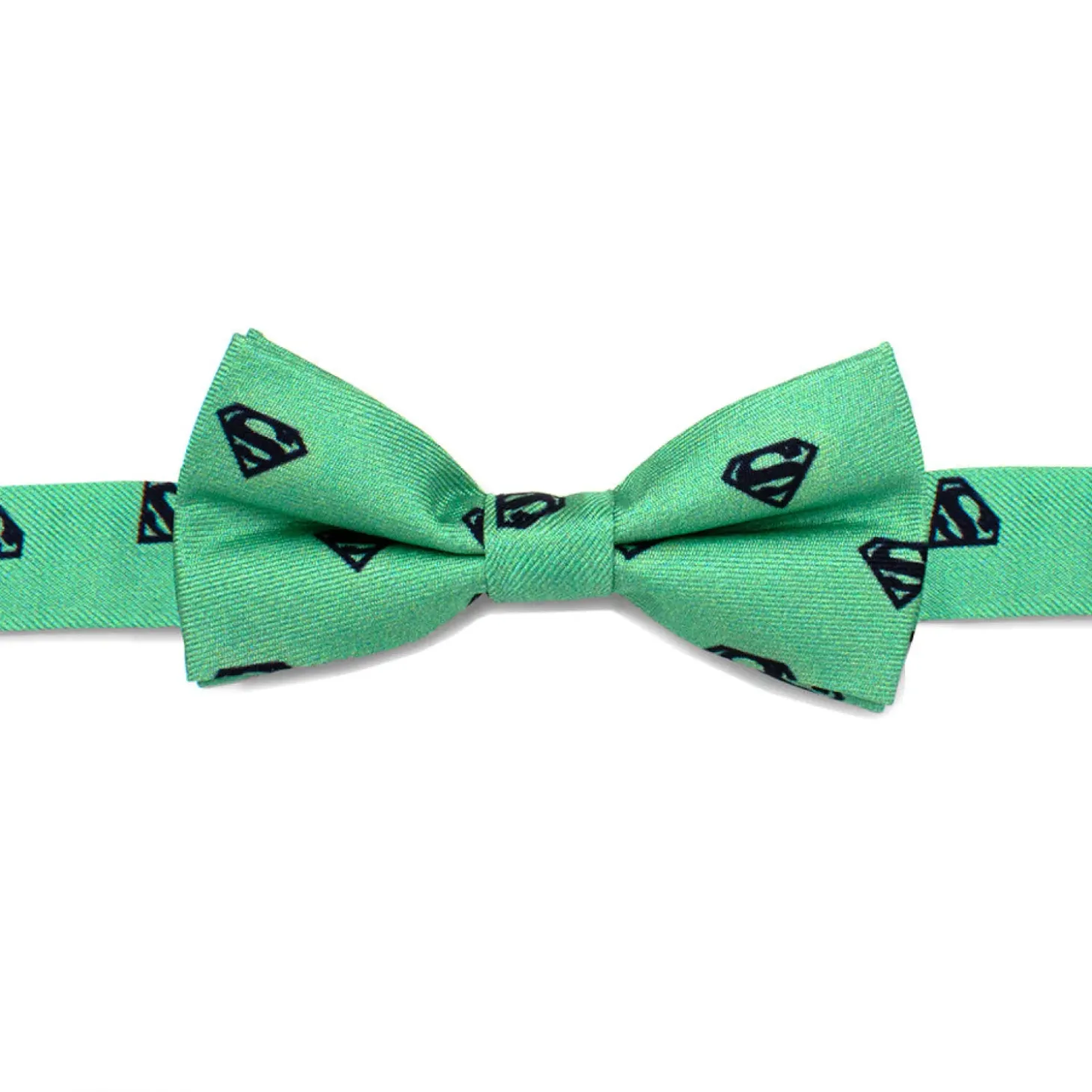 BOY DC Comics Superman Green Boys' Silk Bow Tie