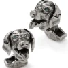 Tateossian Swarovski Blue Eyed Mechanical Labrador Cufflinks