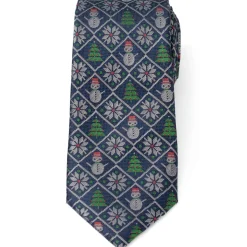 Cufflinks, Inc. Sweater Weather Blue Men's Tie