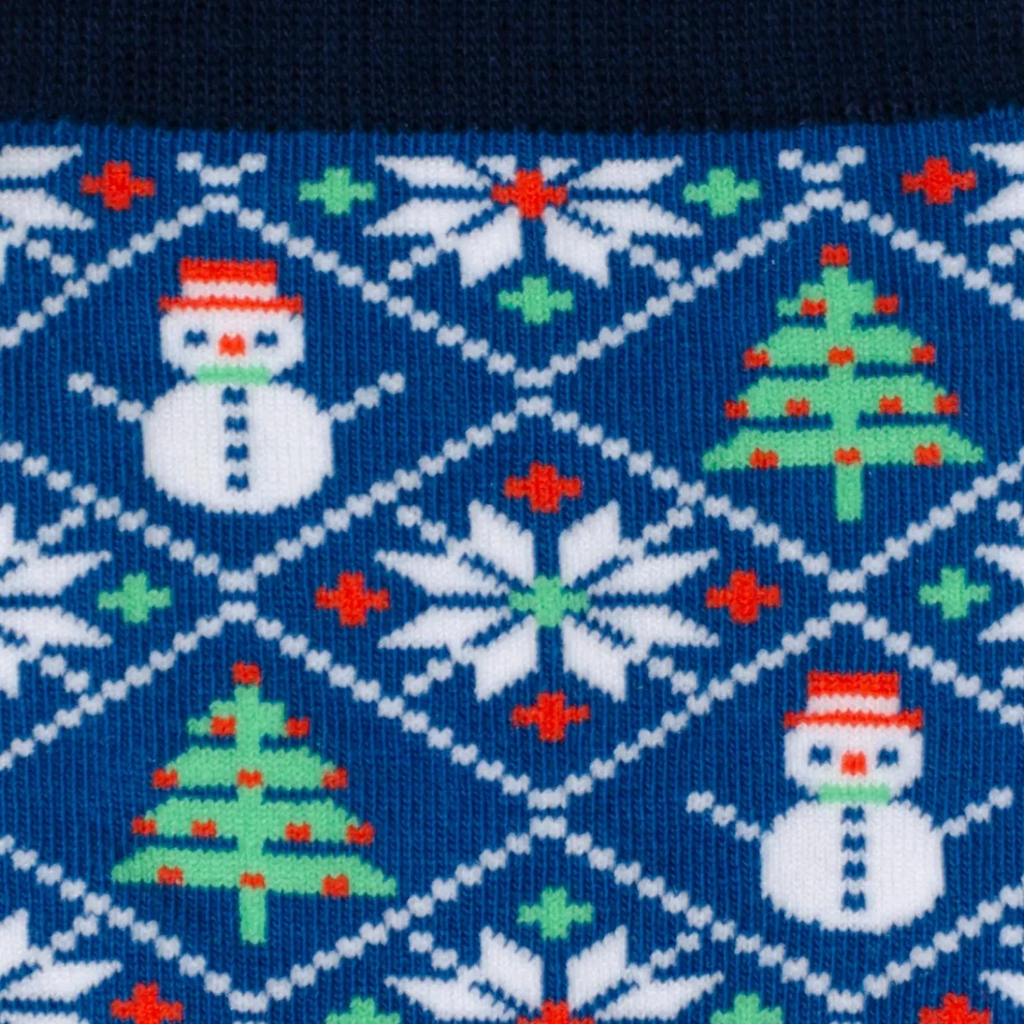 Cufflinks, Inc. Sweater Weather Blue Men's Socks