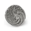 Game of Thrones Targaryen Dragon Antiqued Lapel Pin