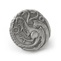 Game of Thrones Targaryen Dragon Antiqued Lapel Pin
