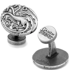 Game of Thrones Targaryen Three Headed Dragon Sigil Cufflinks