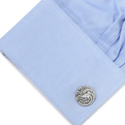 Game of Thrones Targaryen Three Headed Dragon Sigil Cufflinks