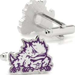 NCAA TCU Horned Frog Cufflinks