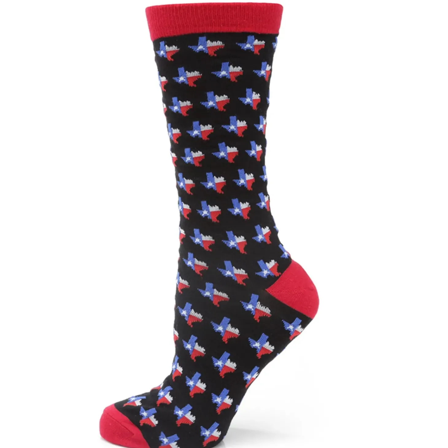Cufflinks, Inc. Texas State Black Sock