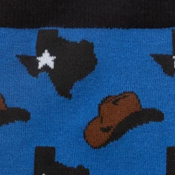 Cufflinks, Inc. Texas State Cowboy Hat Sock
