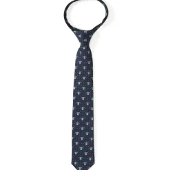 BOY Star Wars The Child Dotted Navy Boy's Zipper Tie
