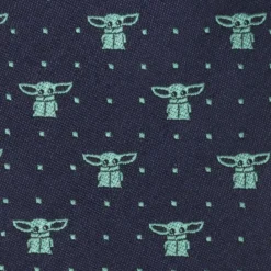 BOY Star Wars The Child Dotted Navy Boy's Zipper Tie