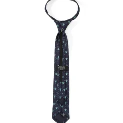 BOY Star Wars The Child Dotted Navy Boy's Zipper Tie