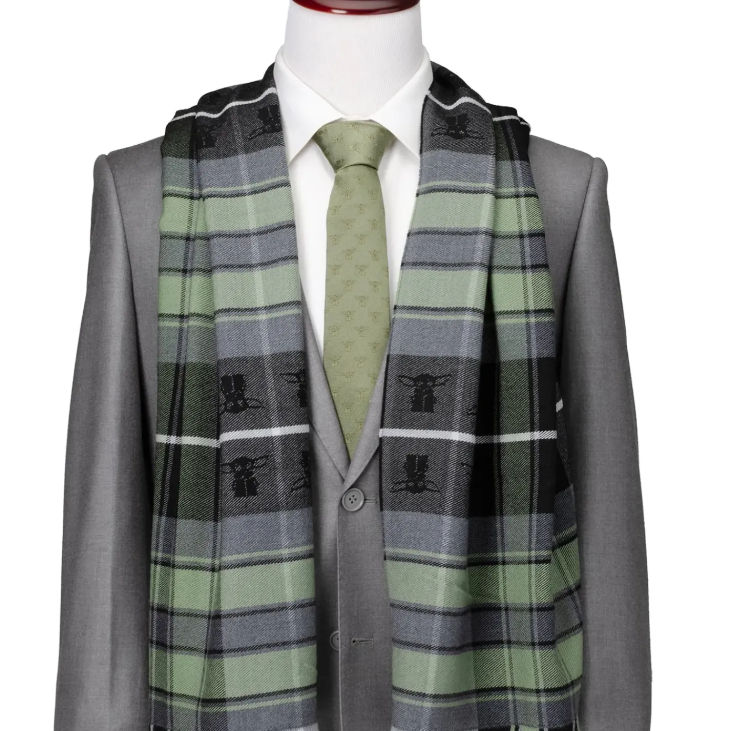 Star Wars The Child Gray Scarf