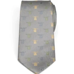 Star Wars The Child Grey Men's Tie