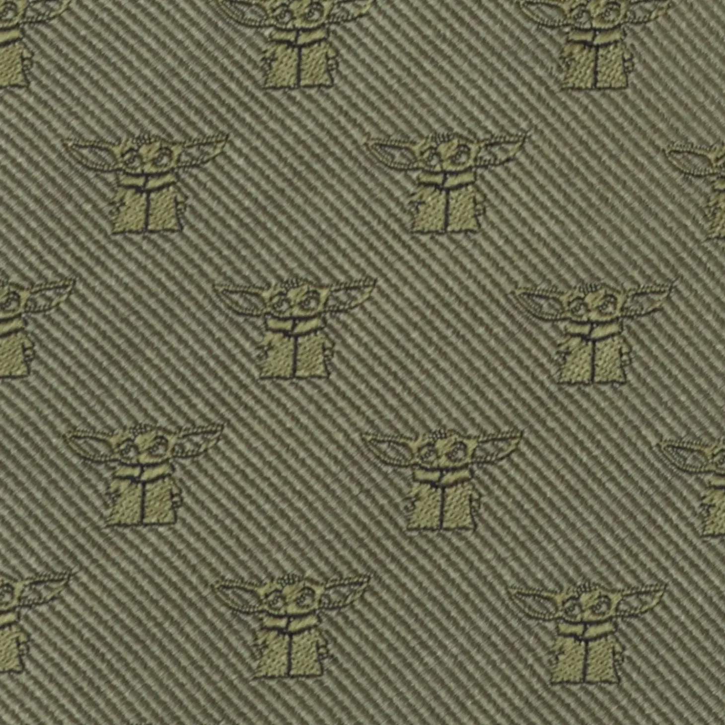 Star Wars The Child Sage Green Men's Tie