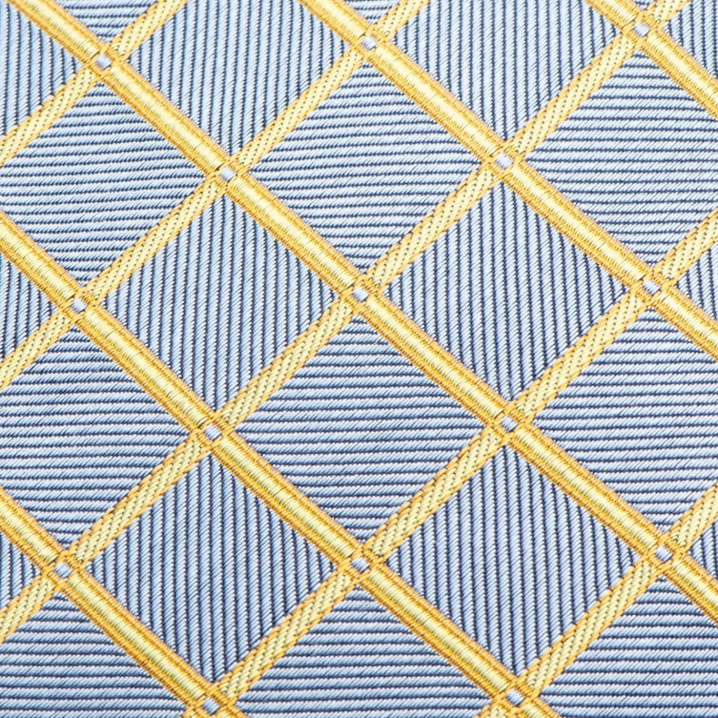 Ox and Bull Trading Co. The Edward Tie (Gold Check Men's Tie)