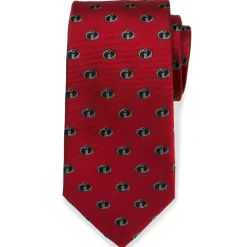 Disney The Incredibles Logo Red Men's Tie