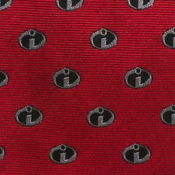 Disney The Incredibles Logo Red Men's Tie