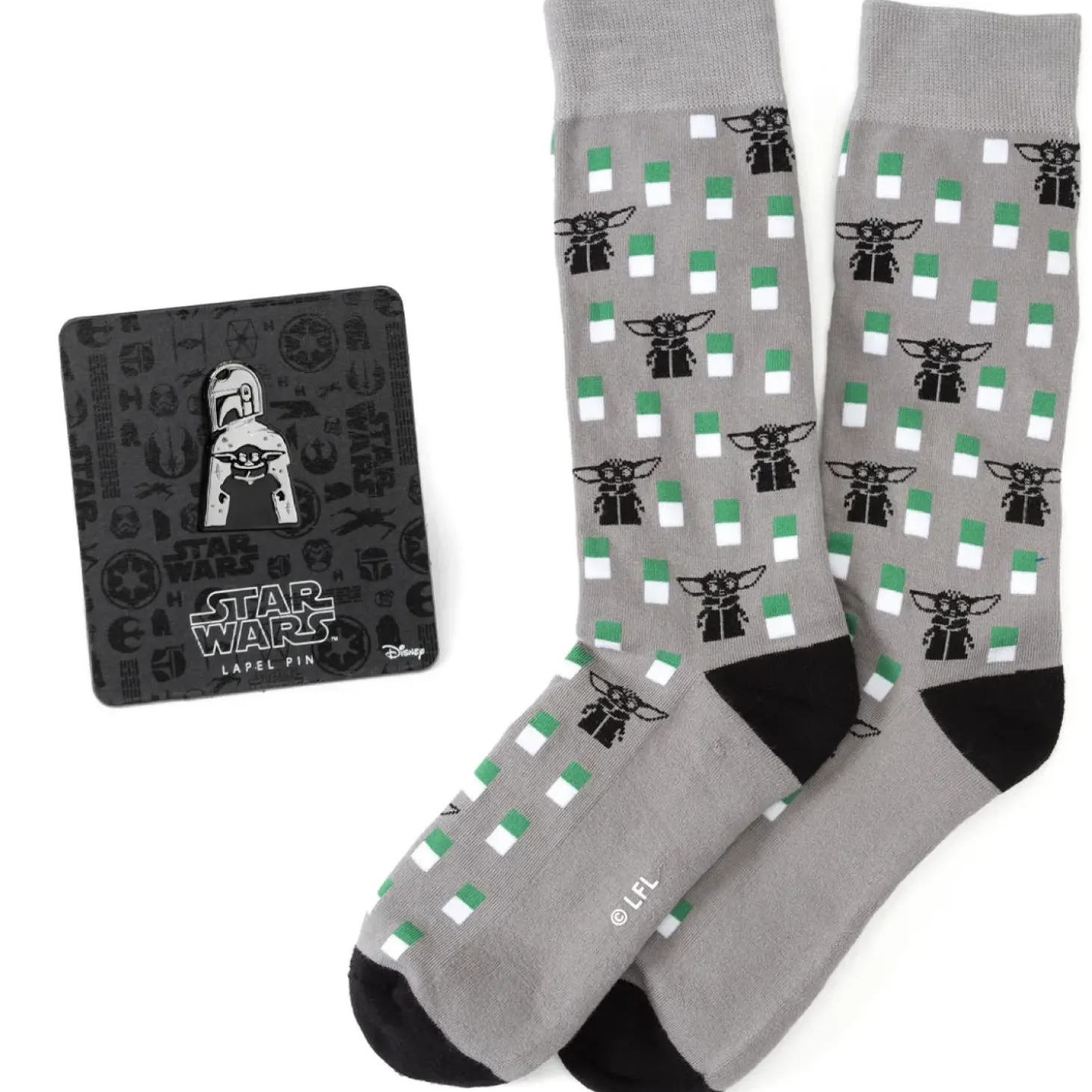 Star Wars The Mandalorian Child Grey Gift Set