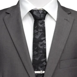 Marvel The Punisher Camo Black Silk Men's Tie