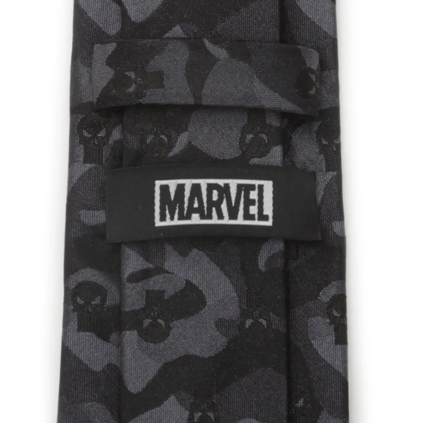 Marvel The Punisher Camo Black Silk Men's Tie