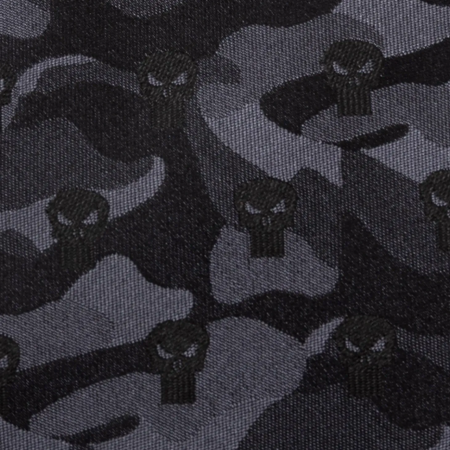 Marvel The Punisher Camo Black Silk Men's Tie