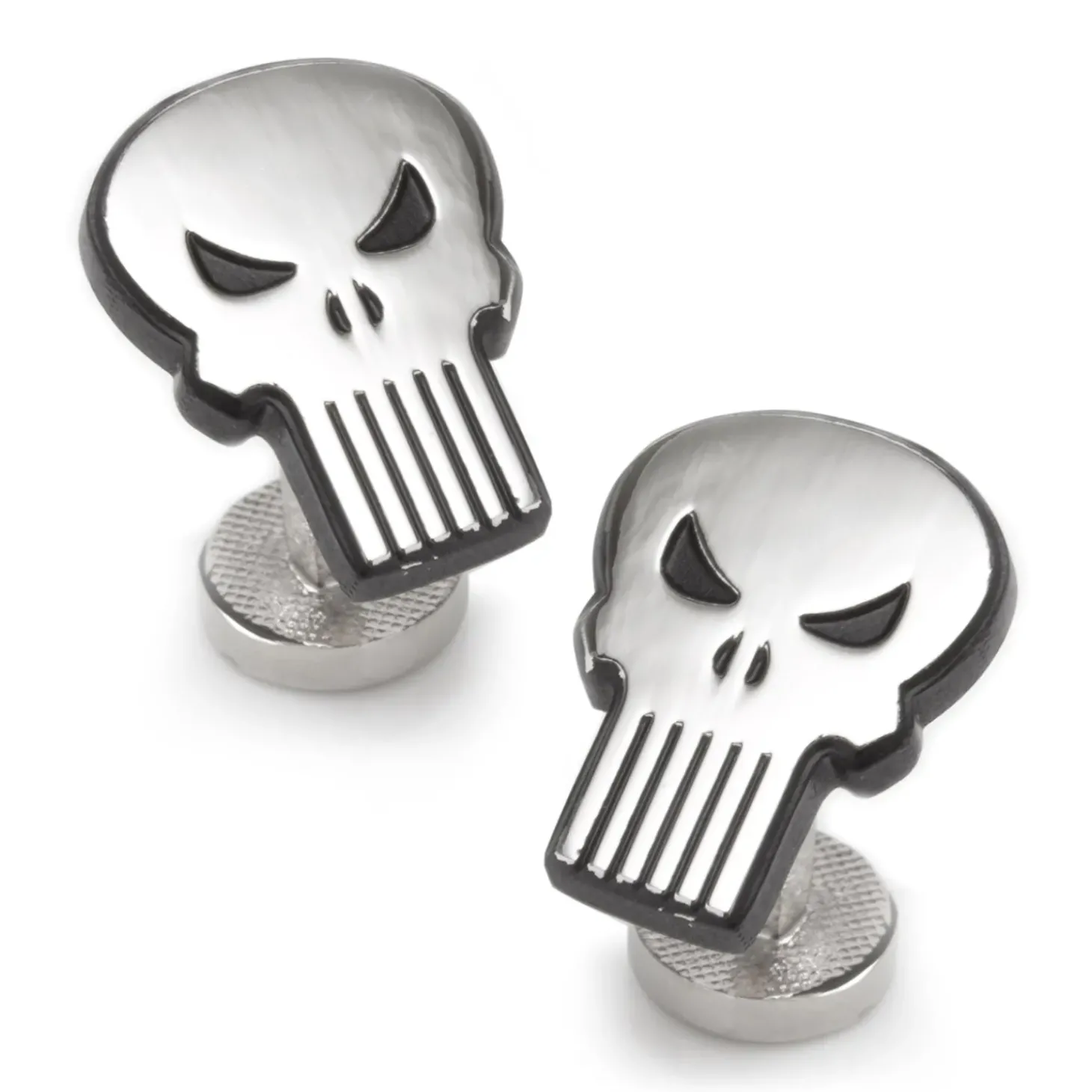 Marvel The Punisher Silver Cufflinks