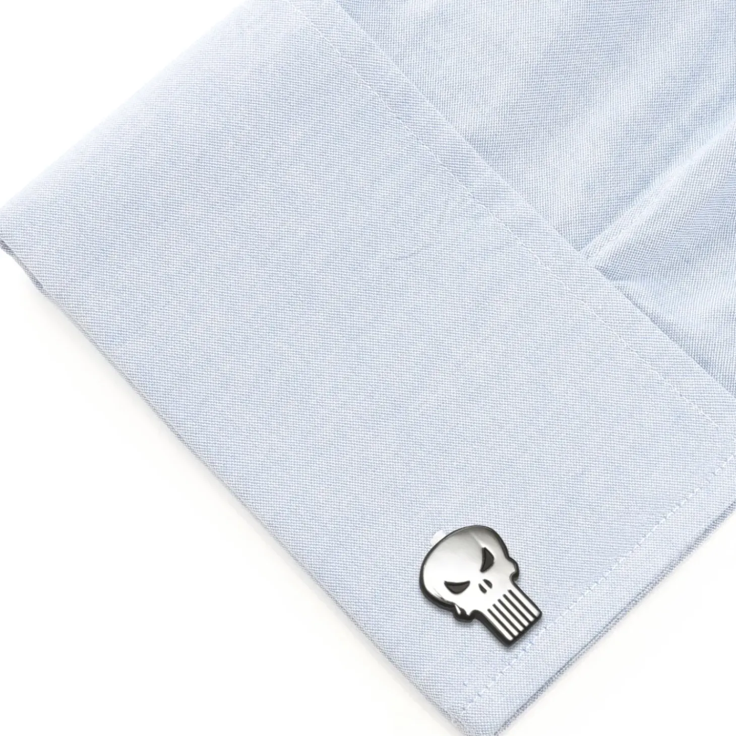 Marvel The Punisher Silver Cufflinks