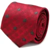 Star Trek TNG Red Delta Shield Men's Tie