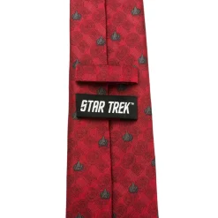 Star Trek TNG Red Delta Shield Men's Tie