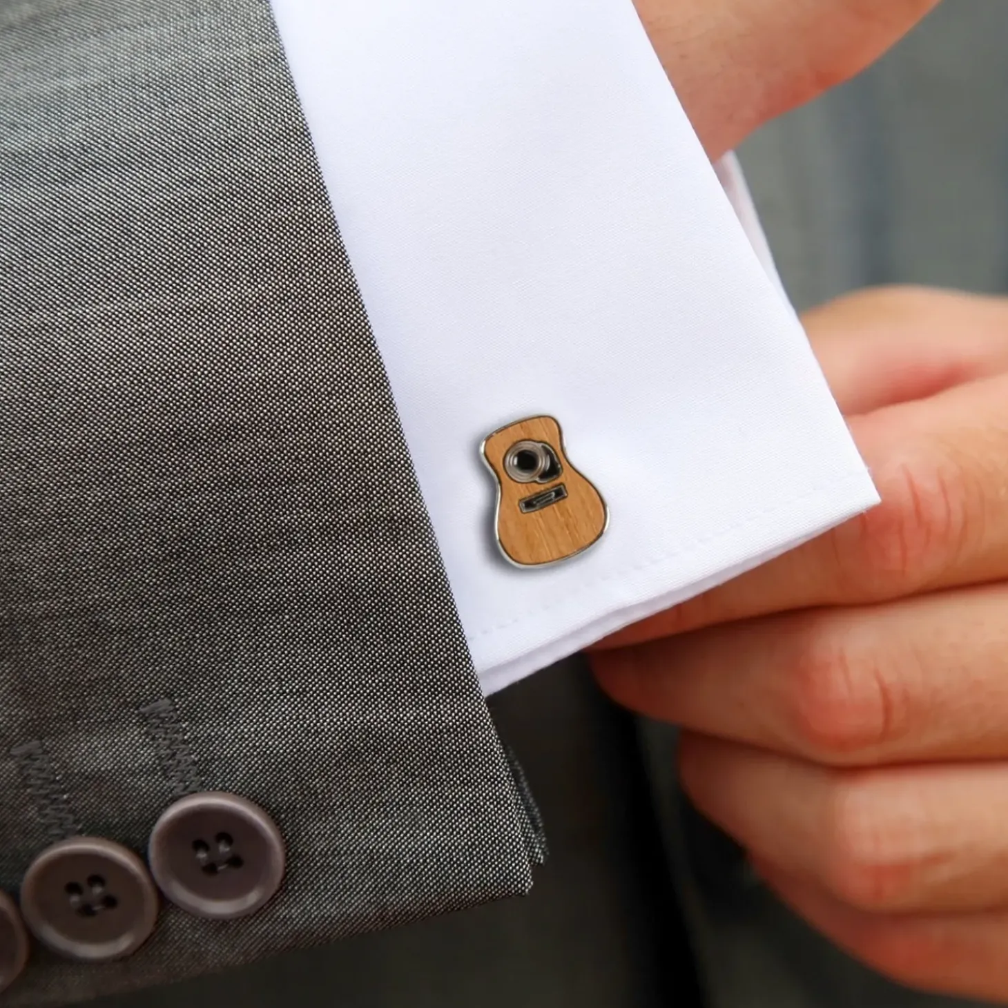 Cufflinks, Inc. ToneWood Acoustic Cufflinks