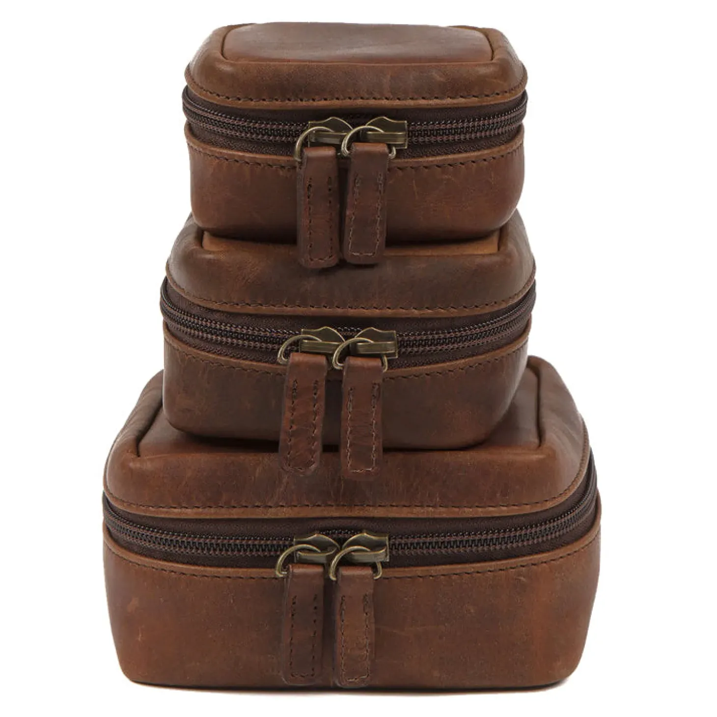 Moore & Giles TRAVEL POUCH LARGE BALDWIN OAK